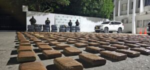 Policía incauta más de una tonelada de “marimba” en el sur de Barranquilla