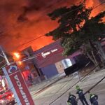 Incendio consumió parte de un local comercial en el norte de Barranquilla