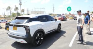 Ya está en funcionamiento el segundo puente del intercambiador vial de la Circunvalar, a la altura de Alameda