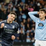 Real Madrid venció en el último aliento del partido al Celta de Vigo: se acercó otra vez al Barcelona
