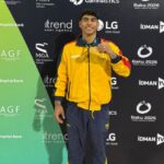 Barajas bañó en oro a Colombia en Mundial de Gimnasia en Azerbaiyán: se impuso a dos “monstruos”