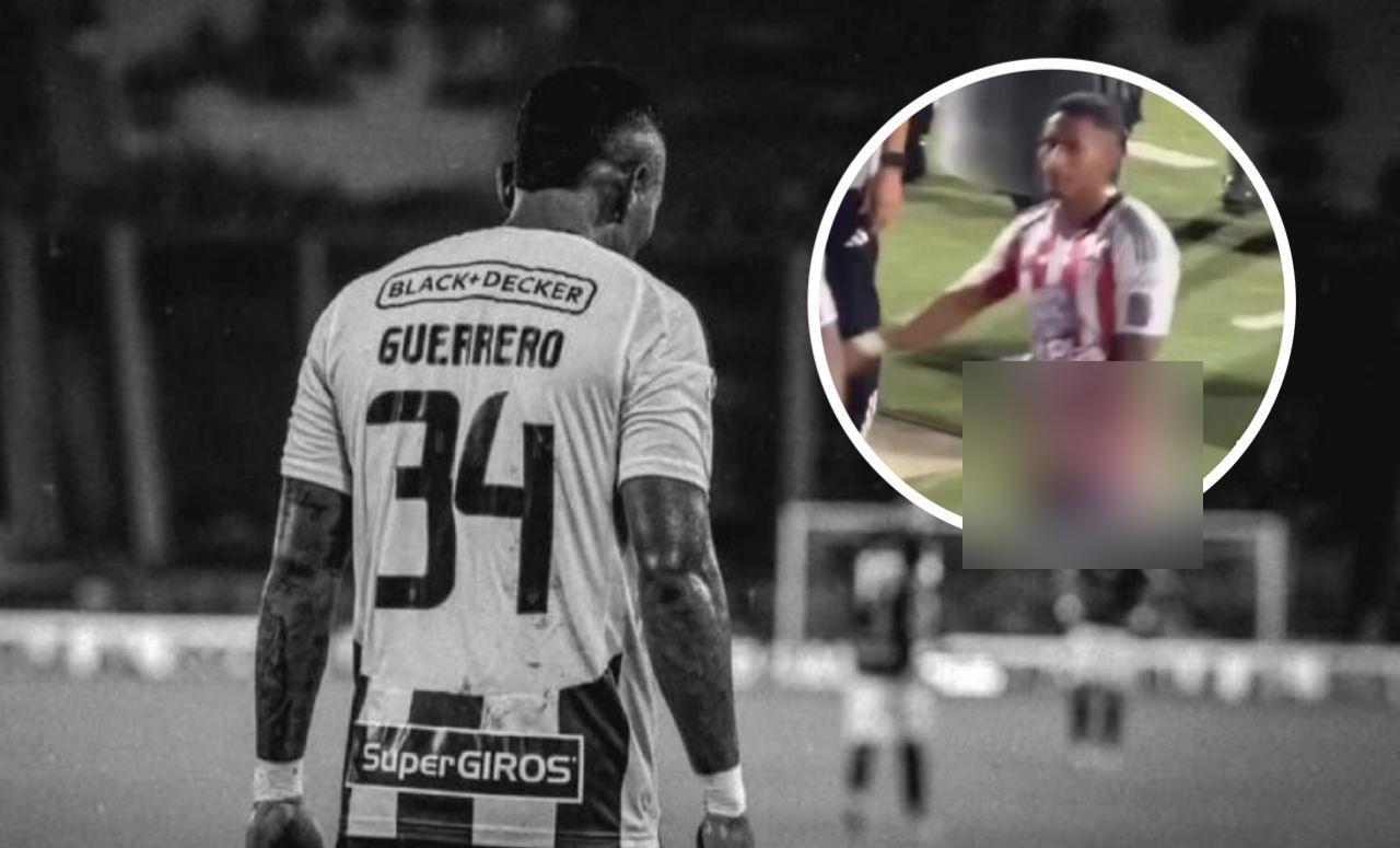 Acompañado del típico mensaje religioso, Jhomier se disculpó por su gesto vulgar contra la hinchada de Junior