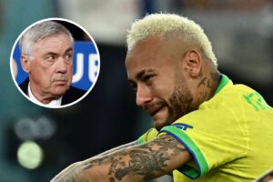 “Me siento triste”: Neymar, al no verse en la convocatoria de Ancelotti para los amistosos de Brasil