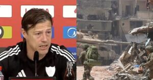 “Hoy hay guerras y nosotros hablando de fútbol, no nos importa nada”: reflexión del DT del Sevilla sigue resonando