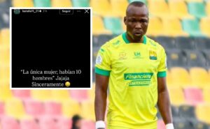 Critican a futbolista del Bucaramanga por publicación referente al caso del jugador de Nacional demandado por abuso sexual