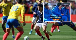 Francia, a media máquina, venció a Colombia y aterrizó a quienes la dan como una de las favoritas del Mundial
