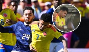 Se viraliza la cólera de Lucho en el duelo ante Francia, demostrando ello su compromiso con la Tricolor