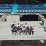 “Ya cobran vida las nuevas gradas del Supermetro”: las obras continúan marchando a paso firme