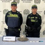 Policía incauta estupefacientes en el barrio Nueva Colombia, en Barranquilla