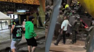 “Parecían Hulk, verdes de la rabia”: hinchas de Nacional sembraron caos tras la eliminación de la Sudamericana