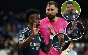 “Cuando es contra él, sale a llorar”: Vinicius y sus mofas a la hinchada del City en la Champions