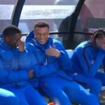 Mbappé se refirió a la hilaridad que tuvo desde el banco: algunos la ligaron a la derrota que veía Colombia