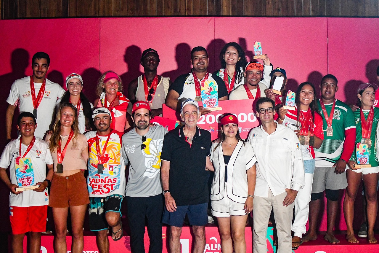 Total éxito el ‘Salinas Fest 2026’, cumplido en Juan de Acosta: ¡así quedó el cuadro de honor!