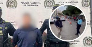Capturan a hombre señalado de agredir a agentes de tránsito frente al CAI de la Plaza de la Paz
