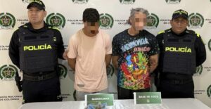 Cayeron alias Apu y el Chamo, presuntos dinamizadores del tráfico de estupefacientes en Baranoa