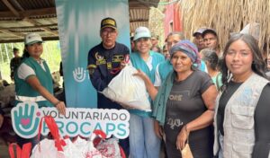 Procaps y Armada realizaron jornada de atención humanitaria para comunidades afectadas por inundaciones en Córdoba