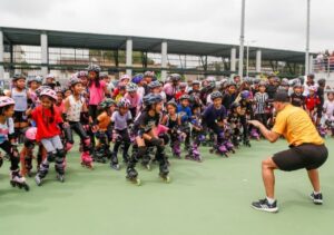 Con jornada de patinaje, Soledad conmemoró el ‘Mes de la Actividad Física’: participaron más de 200 niños