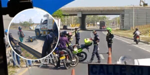 Motociclista pierde la vida en accidente vial entre Malambo y Sabanagrande