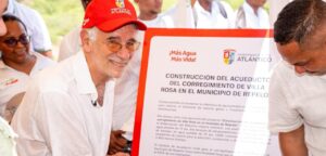 Gobernación del Atlántico inicia obra de acueducto de Villa Rosa, Repelón