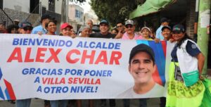 Alcalde Char entrega nuevas vías recuperadas en Villa Sevilla y Villa Blanca