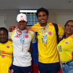 Familiares recibieron con orgullo a los dos canteranos del Junior, campeones con Colombia en el Sudamericano Sub-17