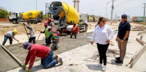 Avanzan en un 48 % las obras en la vía Circunvalar: Alcaldía de Soledad prevé la terminación en tiempo récord