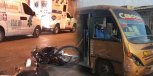 Choque entre motocicleta y bus cobró la vida de un hombre en Soledad