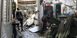 Alcaldía de Soledad brinda ayuda a familia cuya vivienda presentó daños por explosión de cilindro artesanal