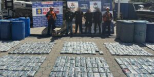 Armada incautó más de tres toneladas de marihuana avaluadas en 3 millones de dólares