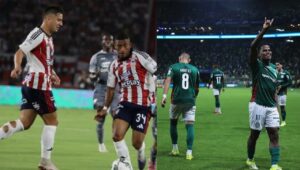 Junior vs. Palmeiras por Libertadores: ambos suman 25 puntos en sus ligas, pero con rendimientos muy disímiles