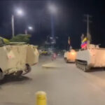 Hasta con tanquetas salió el Ejército a patrullar Riohacha tras temor ciudadano por paro armado que anunció alias Naín