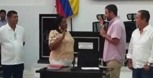 Dreisas Rosas tomó posesión como diputada del Atlántico en reemplazo de Alejandra Moreno