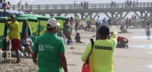 50 personas fueron rescatadas por el Cuerpo de Salvavidas en playas de Puerto Colombia