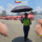 “Es realmente agobiante”: turistas chilenos denuncian acoso constante de vendedores en playas de Cartagena