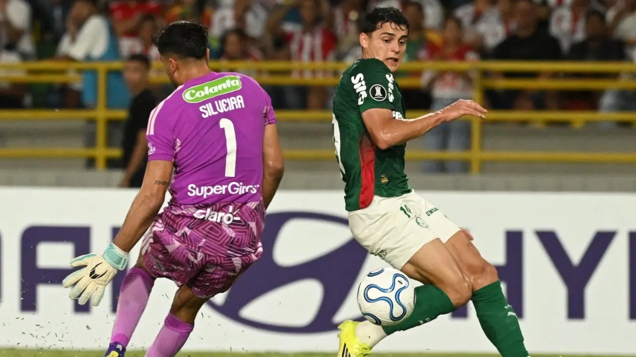 Junior mereció algo más ante Palmeiras, sin duda, pero un único parpadeo le pasó factura