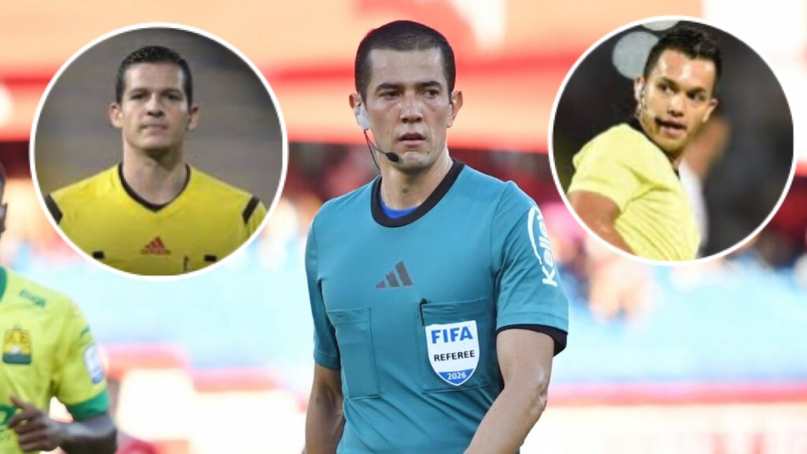 Tres referís colombianos fueron escogidos por la FIFA para que actúen en el Mundial