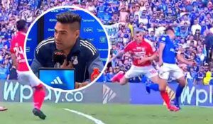 “¿No pitan penal porque es a mí?”: Falcao esta vez se fue ‘bajito’ al reclamarle al arbitraje