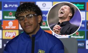 “Que me deje uno contra uno”: Yamal retó al DT Simeone previo al Barcelona-Atlético de Madrid