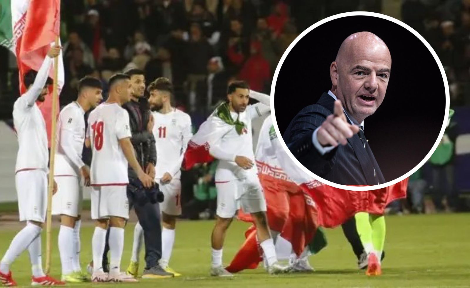FIFA le habría respondido “no” a Irán sobre cambiar sedes de sus partidos en el Mundial