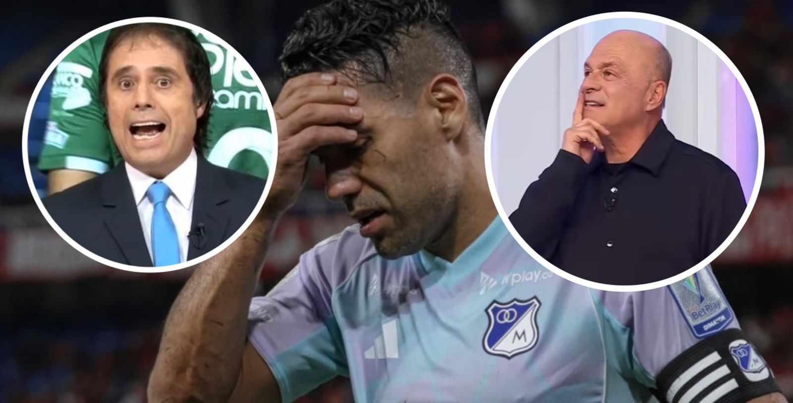 “No soy razonero de nadie”: nueva lesión de Falcao tiene tirándose duro a periodistas Londoño y Vélez