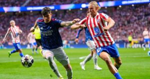 En un partido muy disímil al de Bayern-PSG, Atlético Madrid y Arsenal no se hicieron daño