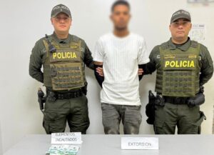 Le “echaron mano” a presunto extorsionista que tenía azotados a negocios en Barranquilla y su área metropolitana