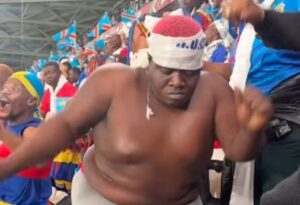 Tirando “los pases prohibidos” como si estuviesen en África, los congoleños celebraron su paso al Mundial