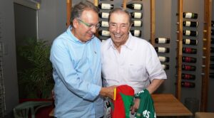 Directivas de Palmeiras y Junior estrechan lazos pensando en el futuro: ¡don Fuad en su negocio!