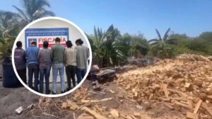 Capturan a seis señalados de aprovechamiento ilícito de recursos naturales en zona rural de Malambo