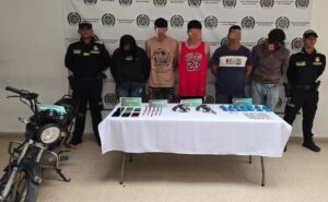 Capturados cinco presuntos integrantes de los Pepes en Santo Tomás y Palmar de Varela