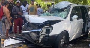 Vans que había salido de Barranquilla hacia Magangué sufrió accidente vial en Sucre: hubo tres muertos