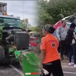 “El bus paró y la tractomula lo impactó por detrás”: terrible accidente a la altura de Sabanagrande