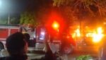 Cinco motos quedaron reducidas a cenizas tras fuerte incendio en un inmueble de Barranquilla