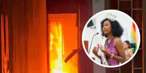 “Pérdida total”: incendio consumió vivienda de la reina popular 2024 en el barrio San José